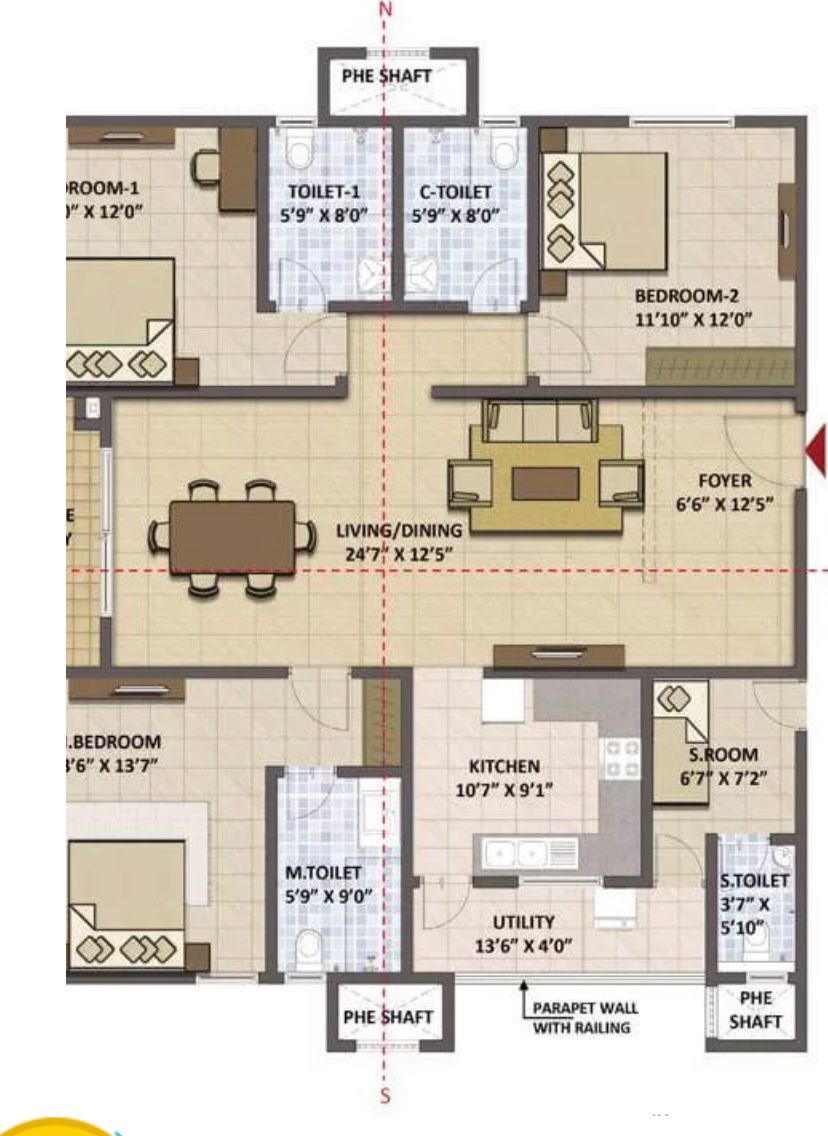  Prestige Tranquil Floor plan